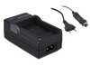 Oplader voor de Casio NP-90 / NP90 - Camera Acculader - 2in1 Charger