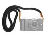 Camera Schouderband / Camerariem - Katoen - Zwart