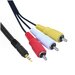 Video AV Kabel voor de Canon LEGRIA HF R16 - Type: STV-250N