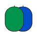 150 X 200 cm - 2in1 Groen/Blauw Opvouwbaar Achtergrondscherm / Blue & Greenscreen