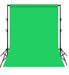2 x 3 meter - Katoenen Achtergronddoek / Greenscreen - Groen