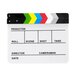 Director Clapper Board / Filmklapper - Whiteboard: Wit - Klapper: Kleur - type: DC-01