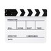 Director Clapper Board / Filmklapper - Whiteboard: Wit - Klapper: Zwart/Wit - type: DC-02