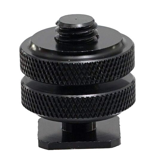 Camera Adapter: Hotshoe Male - 3/8&quot; Male - Type LHA-02