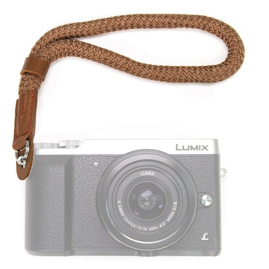 Camera Polsband - Katoen - Koffie