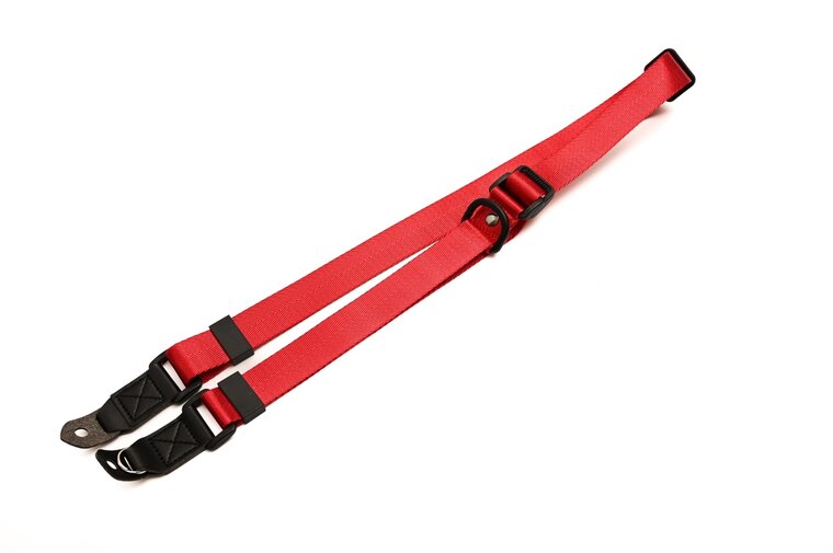 Camera Schouderband / Nekriem / Camerariem - Type Quick-Rood