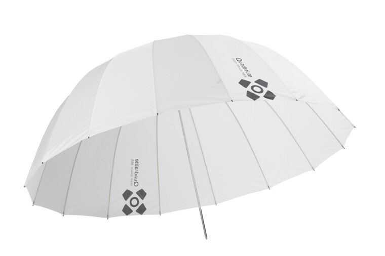 165 cm Diffuus Diep Parabolische Flitsparaplu - Doorschijnend Wit - Type: DeepSpace165