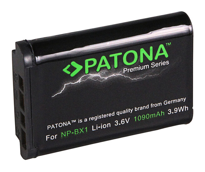 Accu voor de Sony RX100 IV / RX100 Mark 4 - Premium Batterij type: NP-BX1 / BX1 - 1090 mAh