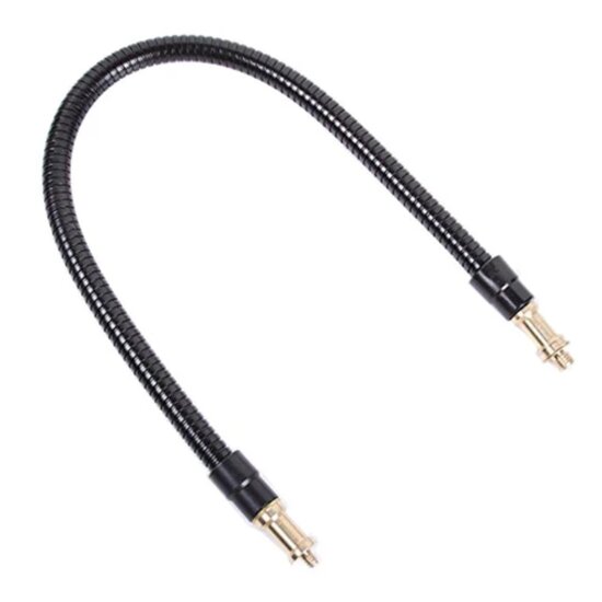 Flexibele Arm - 2 Zijden Spigot, 1/4&quot; en 3/8&quot; schroefdraad - 50 cm