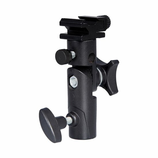 Houder voor Flitser + Flitsparaplu / Speedlite Flash Holder - Type V2