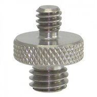 Camera Adapter: 1/4&quot; Male - 3/8&quot; Male - Type: LCA-06