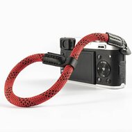 Camera Polsband - Type: Touw-Rood