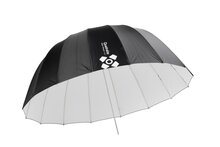 165 cm Diep Parabolische Flitsparaplu - Zwart/Wit - Type: DeepSpace165