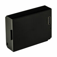 Accu (met USB-C aansluiting) voor de Canon EOS 1500D - Batterij type: LP-E10 / LPE10 - 1020mAh