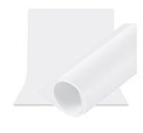 PVC Achtergrond / Backdrop - 100cm x 140cm - Wit
