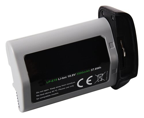 Accu voor de Canon EOS 1D X Mark 3 / 1DX III - Batterij type: LP-E19 / LPE19 - 3500 mAh