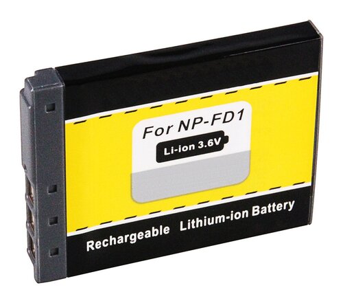 Accu voor de Sony Cyber-shot DSC-T77 - Batterij type: NP-BD1 / NP-FD1 (NPBD1 / NPFD1) - 680 mAh
