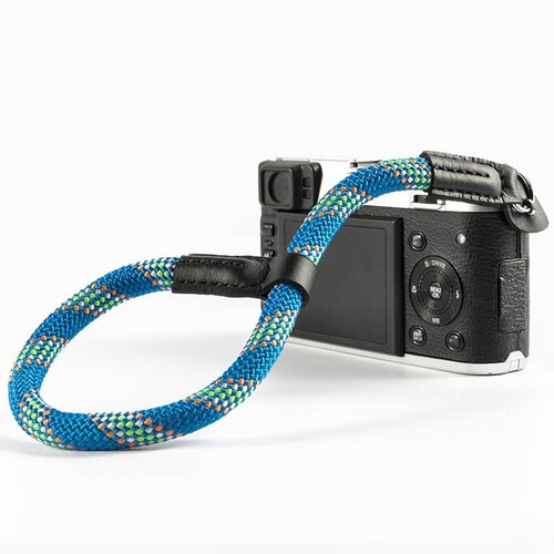Camera Polsband / Wrist Strap - Type: Touw-Blauw