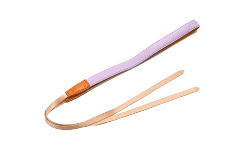 Camera Schouderband / Nekriem / Camerariem - Type "Macaron" Paars