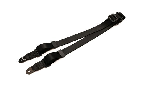 Camera Schouderband / Nekriem / Camerariem - Type Quick-Zwart