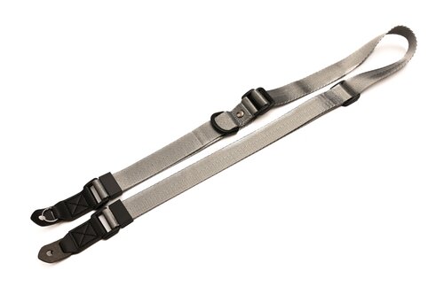 Camera Schouderband / Nekriem / Camerariem - Type Quick-Lichtgrijs