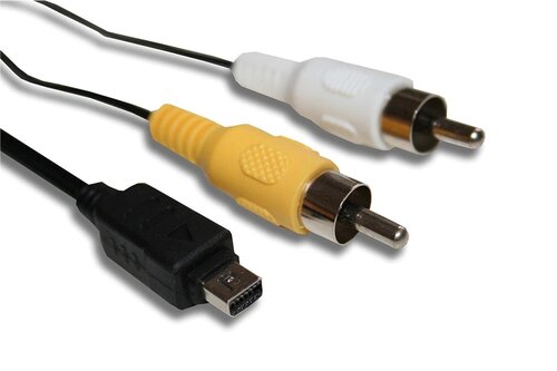 Video AV Kabel voor de Olympus µ TOUGH-6010 - Type: CB-AVC3