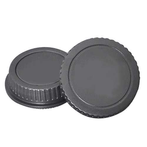 Canon EOS EF Body Cap + Rear Lens Cap Set