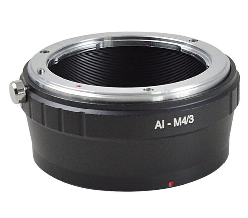 Micro 4/3 (MFT) Body naar Nikon F (AI) Lens Converter / Lens Mount Adapter