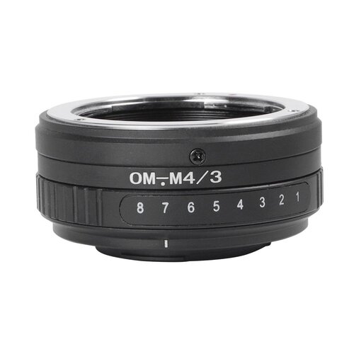 Micro 4/3 (MFT) Body naar Olympus OM Lens Converter Met 360 Graden Rotatie en Tilt / Lens Mount Adapter