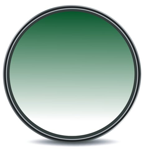 67mm Groen verloop Lens Filter / Groenfilter / Graduated Green Filter