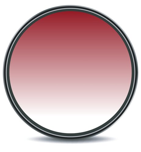 58mm Rood verloop Lens Filter / Roodfilter / Graduated Red Filter
