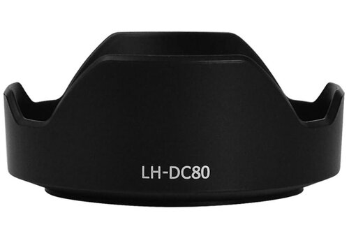 Zonnekap type LH-DC80 / Lenshood voor Canon objectief