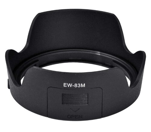 Zonnekap type EW-83M / Lenshood voor Canon objectief
