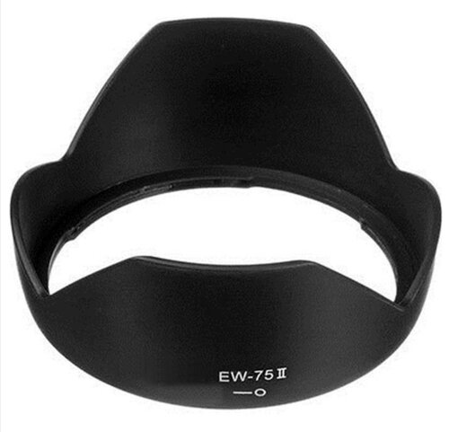 Zonnekap type EW-75 II / Lenshood voor Canon objectief