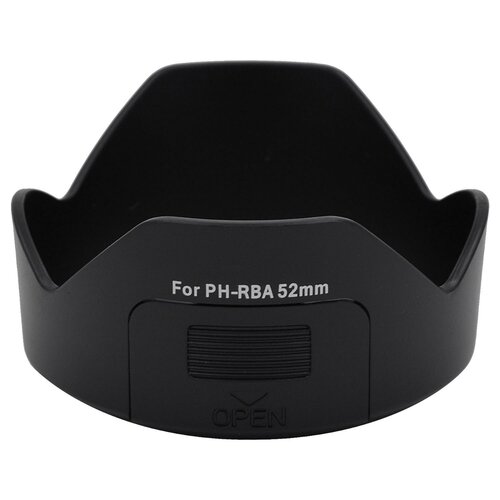 Zonnekap type PH-RBA 52mm / Lenshood voor Pentax objectief