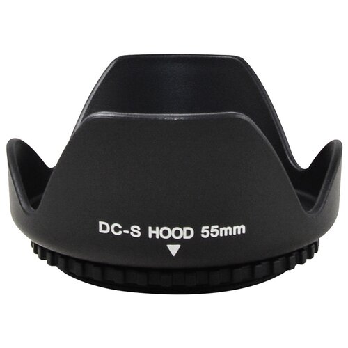 55mm Kunststof Universele Tulp Zonnekap / Flower shaped Lenshood