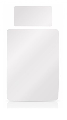 Heldere Screenprotector - Canon EOS 1Ds II / 1Ds Mark 2 - type: Ultra-Clear