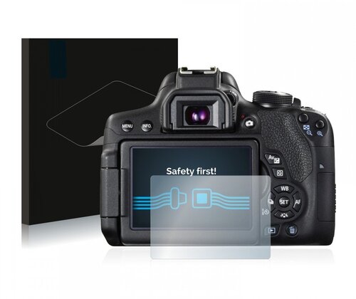 Heldere Screenprotector - Canon EOS 750D - type: Ultra-Clear