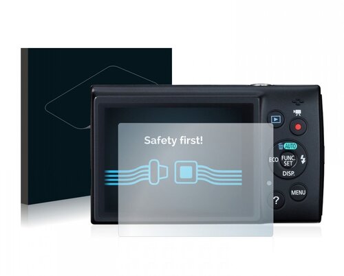 Heldere Screenprotector - Canon Digital Ixus 155 - type: Ultra-Clear