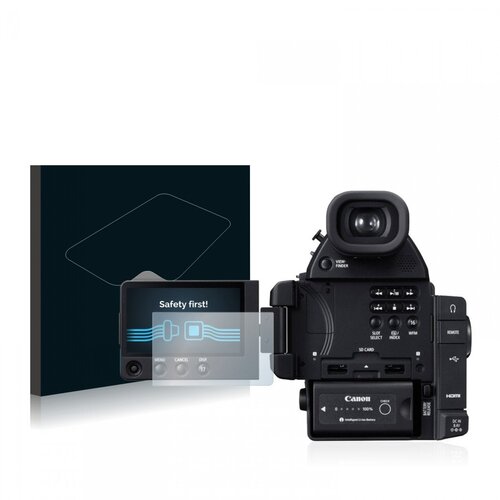 Heldere Screenprotector - Canon Cinema EOS C100 Mark II - type: Ultra-Clear