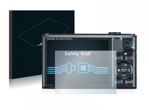 Heldere Screenprotector - Canon PowerShot SX610 HS - type: Ultra-Clear