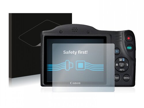 Heldere Screenprotector - Canon PowerShot SX430 IS - type: Ultra-Clear