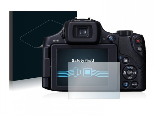 Heldere Screenprotector - Canon PowerShot SX60 HS - type: Ultra-Clear