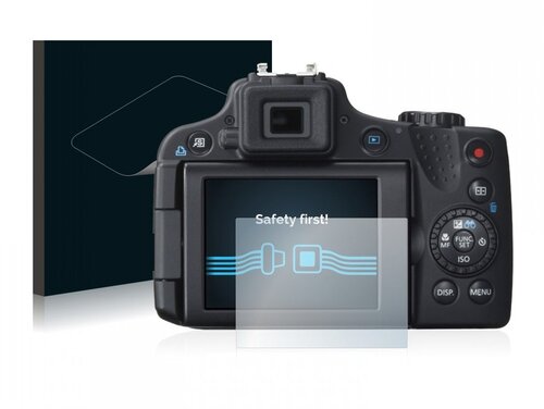 Heldere Screenprotector - Canon PowerShot SX50 HS - type: Ultra-Clear