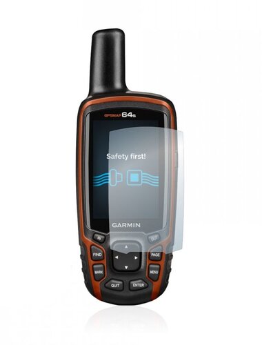 Premium Screenprotector voor de Garmin GPSMAP 64s - type: Ultra-Clear