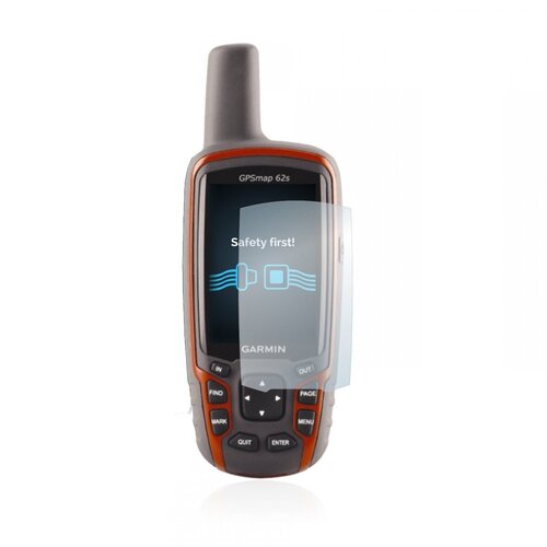 Premium Screenprotector voor de Garmin GPSMAP 62s - type: Ultra-Clear