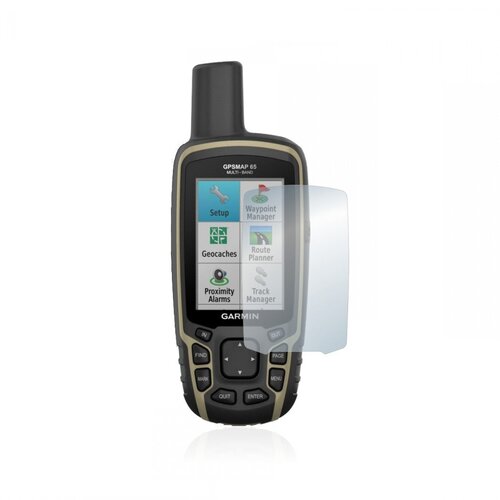 Premium Screenprotector voor de Garmin GPSMAP 65s - type: Ultra-Clear