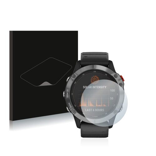 Heldere Screenprotector - Garmin Fenix 6 Solar - type: Ultra-Clear