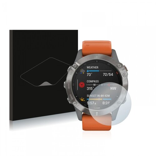 Heldere Screenprotector - Garmin Fenix 6 Pro - type: Ultra-Clear