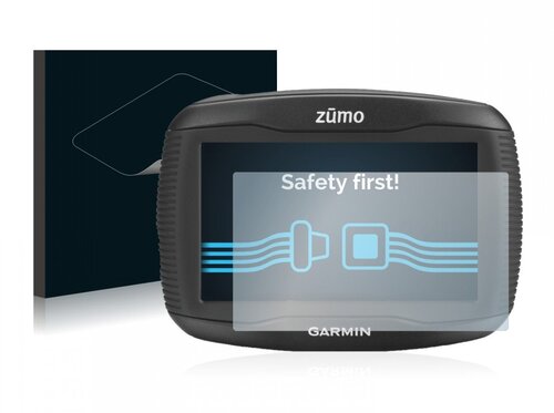 Heldere Screenprotector - Garmin Zumo 390LM - type: Ultra-Clear